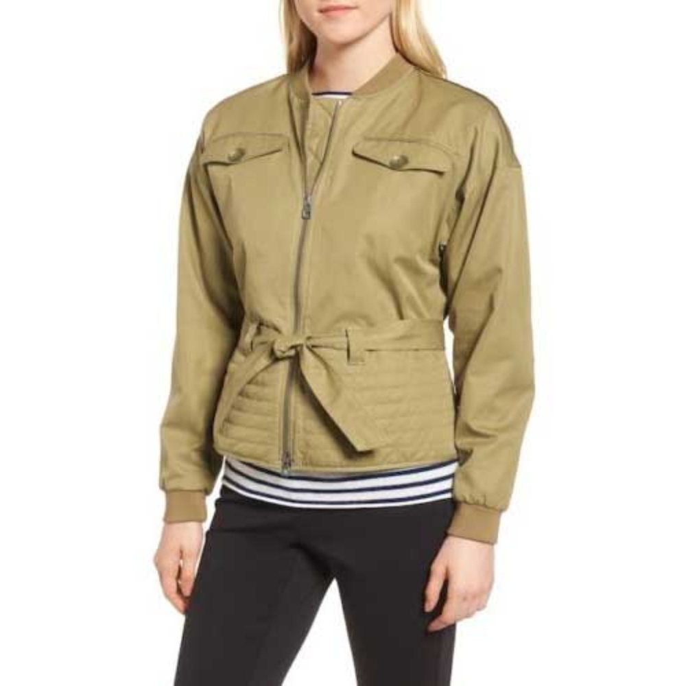 Nordstrom Signature Women's Bomber Jacket Size XL